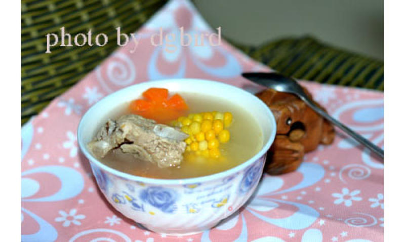 Carrot and Corn Pork Ribs Soup recipe