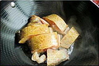 Fried Fish Cubes with Pickled Pepper and Bamboo Shoots recipe