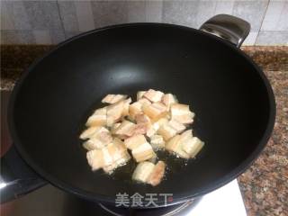 Three-color Twice-cooked Pork recipe