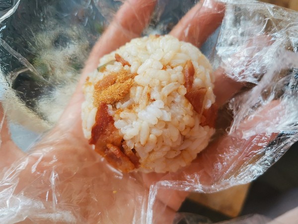 Bacon Rice Ball recipe