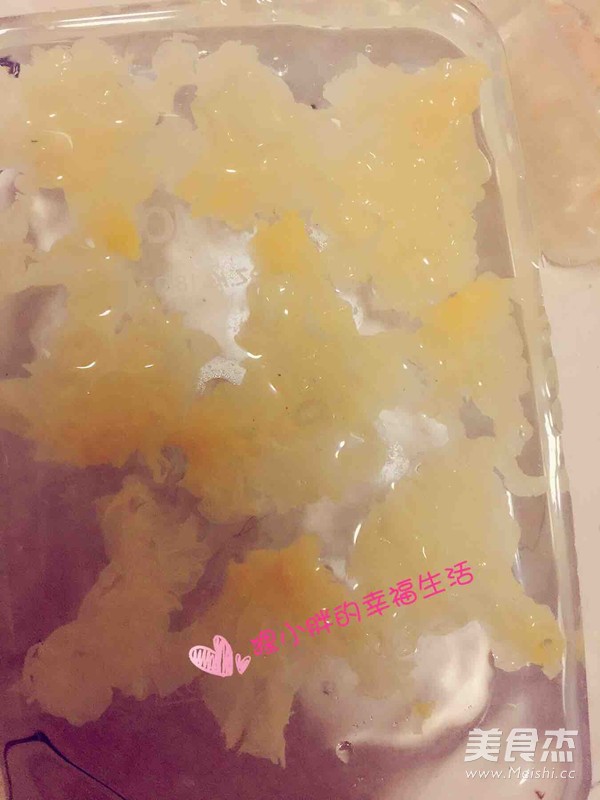 Osmanthus Peach Gum Soap Rice Soup recipe
