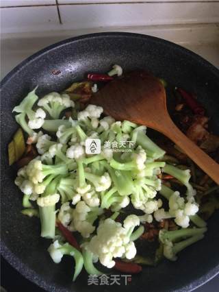 Stir-fried Organic Cauliflower recipe