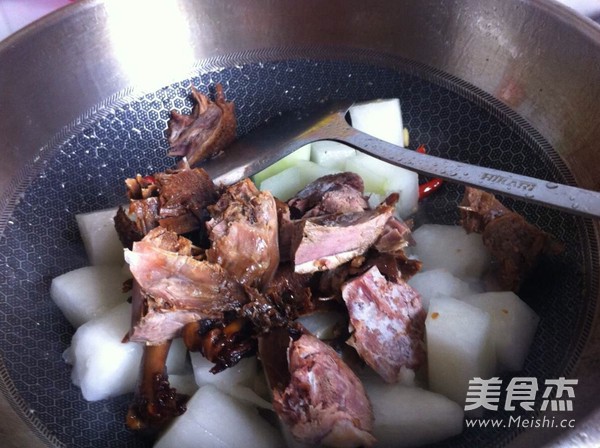 Braised Duck with Winter Melon Sauce recipe