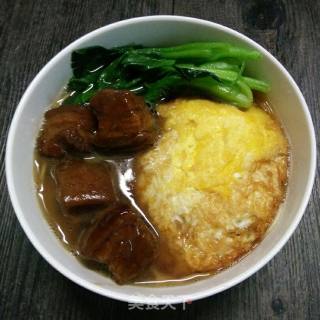 Nutritious Braised Pork Noodle recipe