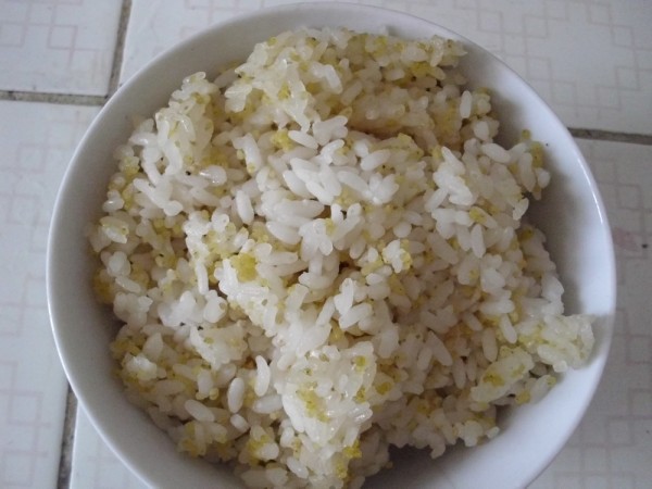 Fried Rice with Pepper and Egg recipe
