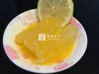 Orange Juice Lemon Winter Melon Strips recipe