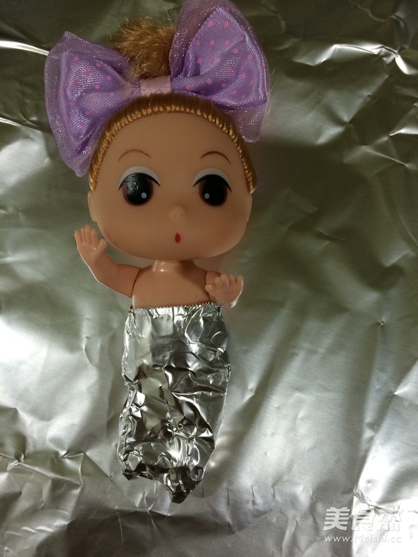 Confused Doll Birthday Cake recipe