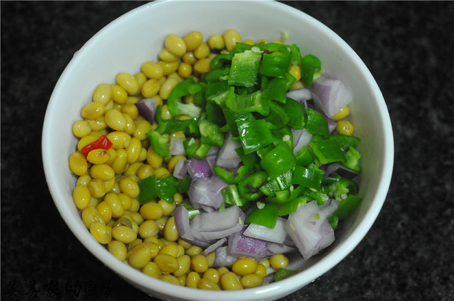 Chop Chili and Mix Soybeans recipe