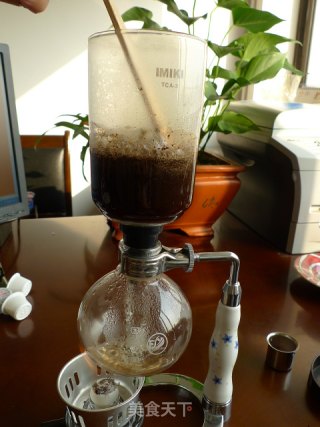 Dripping Fragrant and Fragrant Fragrance - Making Coffee in A Siphon Pot recipe