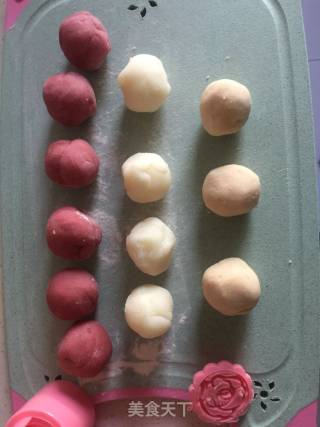 Chestnut Kidney Bean Snowy Mooncake recipe