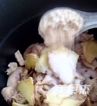 Stewed Chicken Soup with Bamboo Shoots recipe