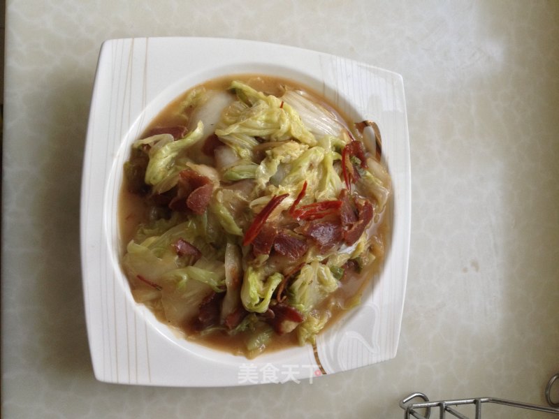 Braised Pork with Cabbage recipe