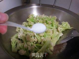 Stir-fried Cauliflower recipe