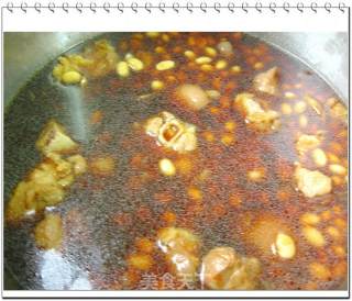 Braised Pork Knuckle with Soy Beans recipe