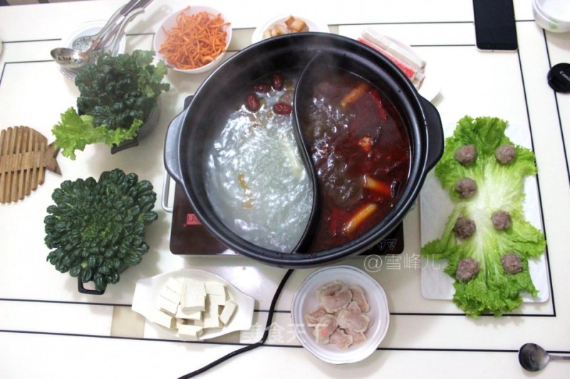 Mandarin Duck Hot Pot recipe