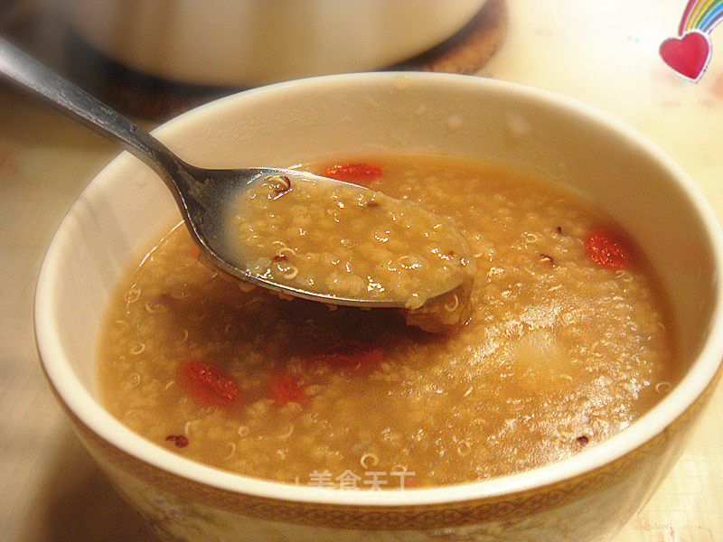 Old Brown Sugar Quinoa Yam Millet Health Porridge