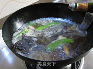 Braised Partial Fish in Brown Sauce recipe