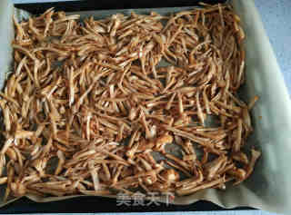 Homemade Dried Eryngii Mushrooms recipe