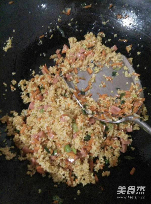 Millet Fried Rice recipe