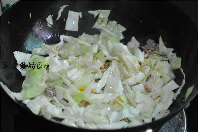 Cabbage Boiled Rice Cake recipe