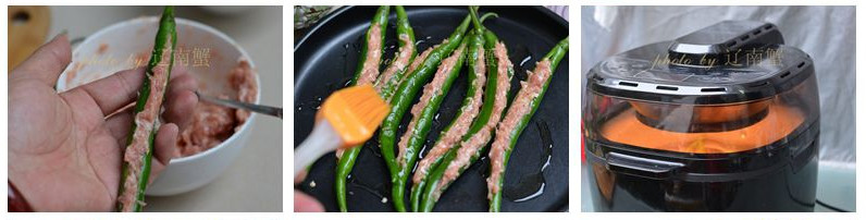 Green Pepper Stuffed Meat recipe