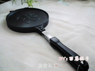 【egg Roll Baking Pan】black Sesame Egg Roll recipe