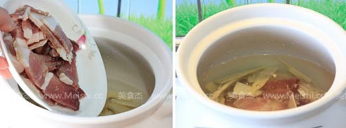 Spring Bamboo Shoots and Ham Soup recipe