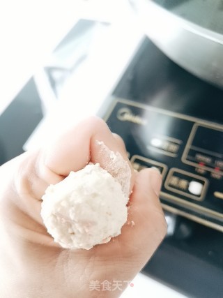 Fried Tofu Meatballs recipe