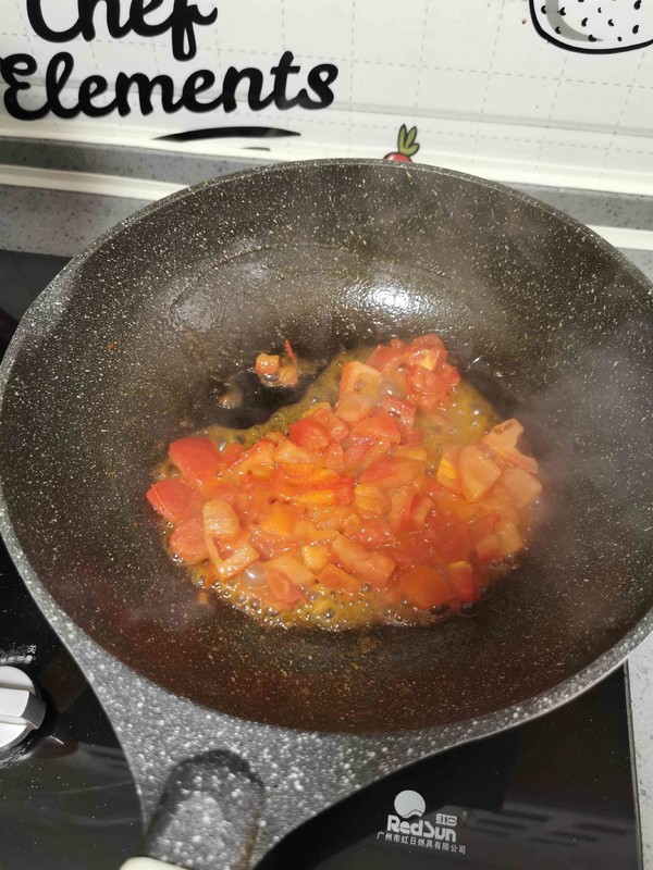 Tomato Tofu Soup recipe