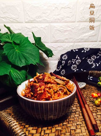 Lentils and Mushroom Braised Rice recipe