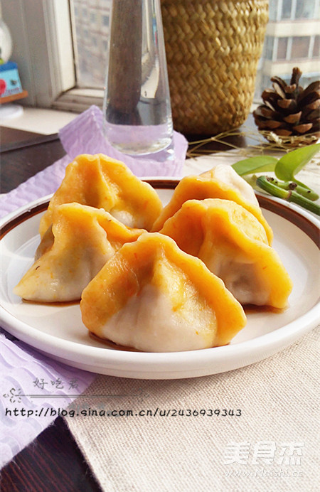 Two-color Dumplings with Mushrooms and Fungus recipe