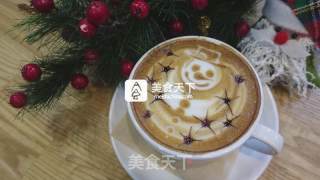 Coffee Latte--snowman recipe