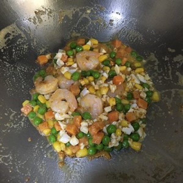 The Practice Training of Fried Rice recipe