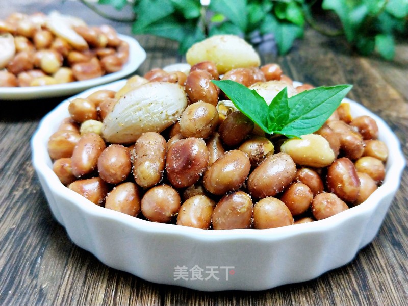 Spiced Fried Peanuts recipe
