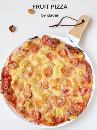 Fruit Crispy Intestine Thin Bottom Pizza recipe