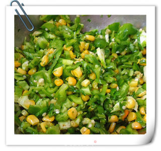 Green Pepper Sweet Corn recipe