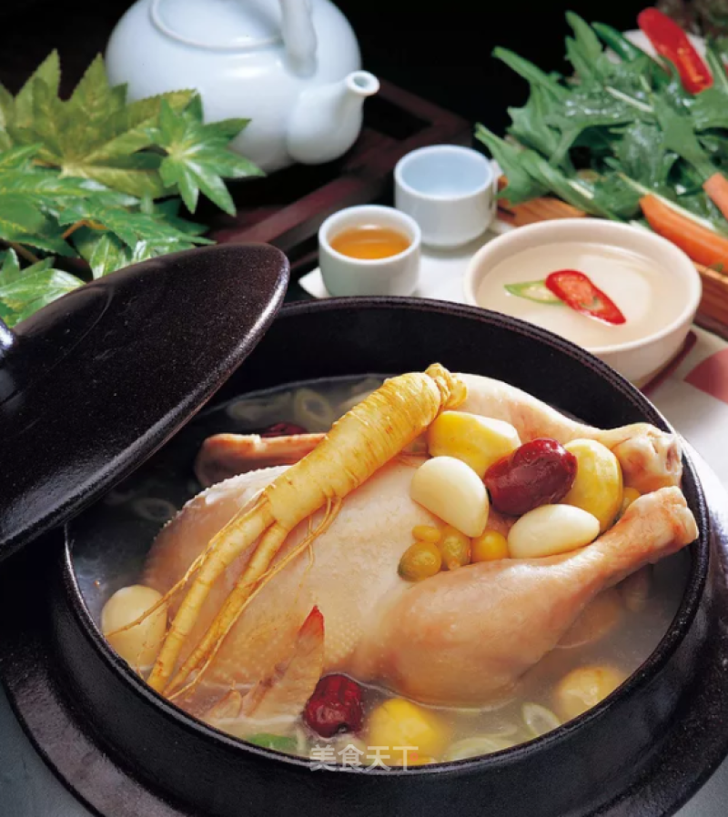 Korean Sam Chicken Soup recipe