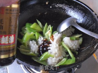 Spicy Fried Cuttlefish Flower recipe