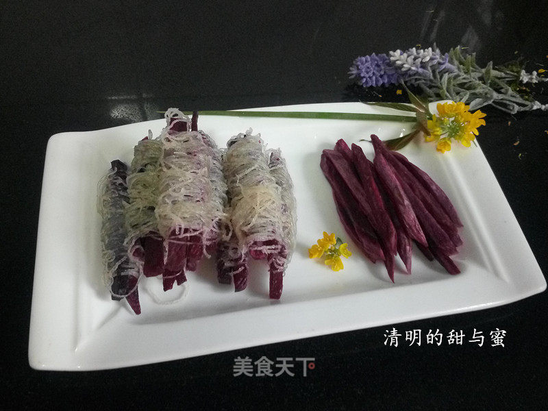 Bean and Sweet Potatoes-soy Flour and Purple Sweet Potatoes recipe