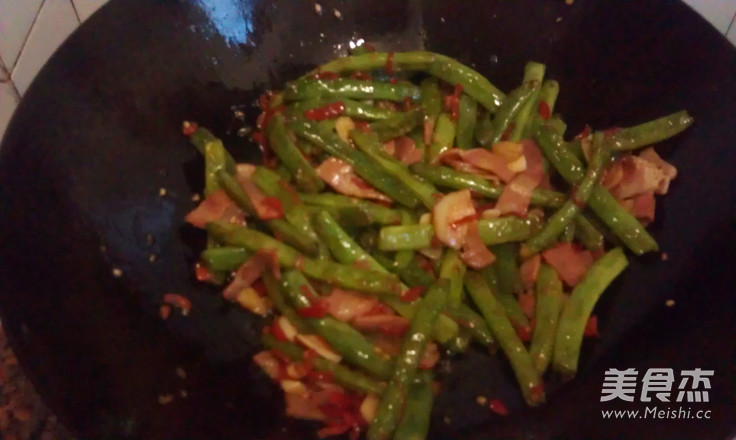 String Beans with Bacon recipe