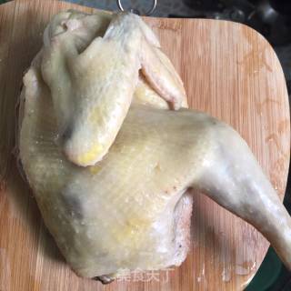 Steamed Chicken with Garlic recipe