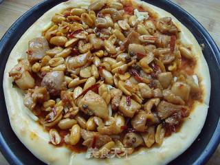 [diy New Orleans Barbecue Pizza]: Chinese Flavor-spicy Chicken Pizza recipe