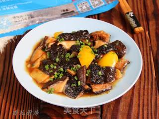 Red Ginseng and Shiitake Mushrooms in Oyster Sauce recipe