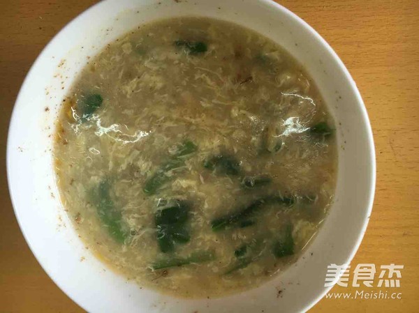 Vegetable and Egg Lump Soup recipe