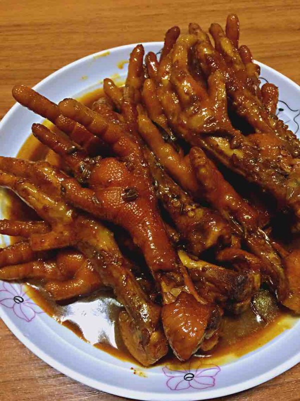 Braised Chicken Feet (stewed Chicken Feet) recipe