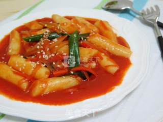 Korean Spicy Rice Cake recipe