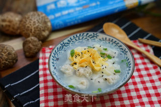 Krill and Shiitake Wonton recipe