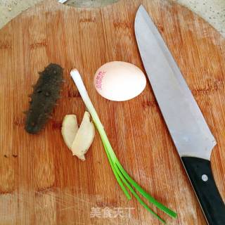 Sea Cucumber Steamed Egg recipe
