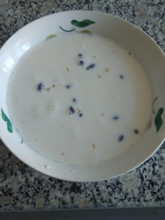 Milk Oatmeal and Red Bean Porridge recipe