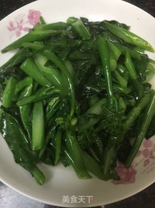 Stir-fried Chinese Kale recipe
